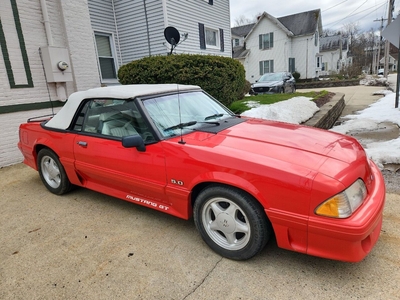 1993 Ford Mustang GT Convertible One-Owner, Original Paint, Window Sticker & Title