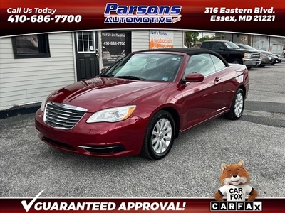 2012 Chrysler 200 Touring for sale in Essex, MD