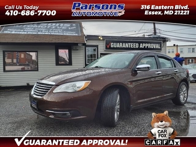 2013 Chrysler 200 Limited for sale in Essex, MD