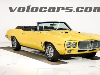 FOR SALE: 1969 Pontiac Firebird $93,998 USD