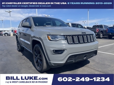 CERTIFIED PRE-OWNED 2020 JEEP GRAND CHEROKEE ALTITUDE WITH NAVIGATION & 4WD