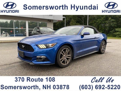 2017 Ford Mustang Ecoboost Premium 2DR Convertible