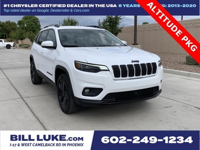 CERTIFIED PRE-OWNED 2021 JEEP CHEROKEE LATITUDE PLUS 4WD