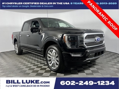 PRE-OWNED 2021 FORD F-150 LIMITED WITH NAVIGATION & 4WD