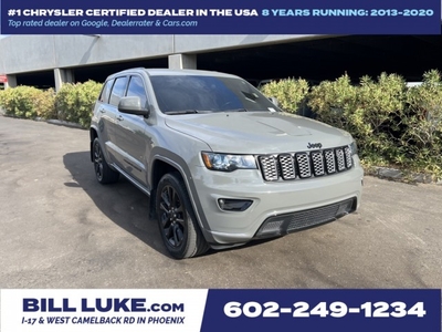 CERTIFIED PRE-OWNED 2021 JEEP GRAND CHEROKEE LAREDO X WITH NAVIGATION & 4WD