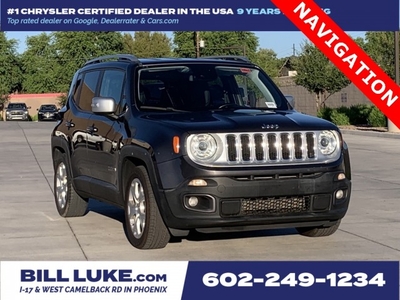 CERTIFIED PRE-OWNED 2018 JEEP RENEGADE LIMITED