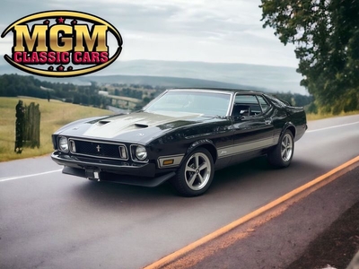 FOR SALE: 1973 Ford Mustang REAL MACH 1- BLACK FASTBACK!!!!! $34,500 USD