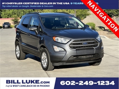 PRE-OWNED 2020 FORD ECOSPORT SE WITH NAVIGATION & 4WD
