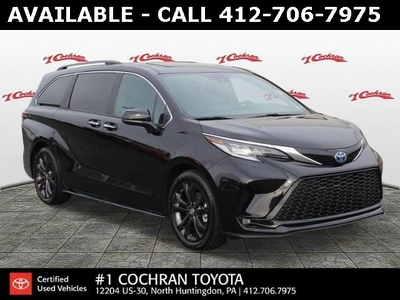 Certified Used 2023 Toyota Sienna XSE FWD