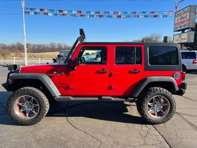 2015 Jeep Wrangler Unlimited Sport 4x4 4dr SUV for sale in Michigan City, IN