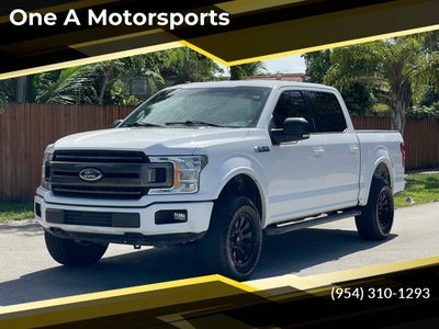 2018 Ford F-150 XLT 4x4 4dr SuperCrew 5.5 ft. SB for sale in Hollywood, FL