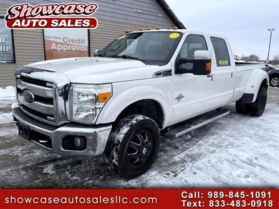 2016 Ford F-350 SD Lariat Crew Cab Long Bed DRW 4WD for sale in Chesaning, MI