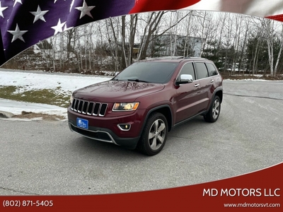 2016 Jeep Grand Cherokee Limited 4x4 4dr SUV for sale in Williston, VT