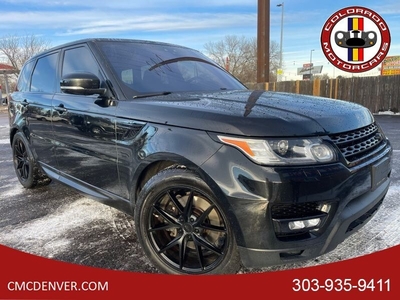 2017 Land Rover Range Rover Sport HSE Luxury AWD SUV with Powerful Supercharged Engine and Black Ext for sale in Denver, CO