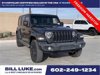 CERTIFIED PRE-OWNED 2019 JEEP WRANGLER