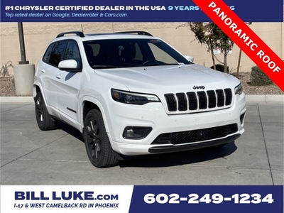 CERTIFIED PRE-OWNED 2021 JEEP CHEROKEE LIMITED WITH NAVIGATION & 4WD
