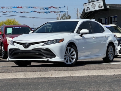 Pearl White....2018 Toyota Camry LE Auto 4 Door for sale in Phoenix, AZ