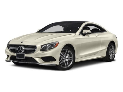 2016 Mercedes-Benz S-Class Coupe