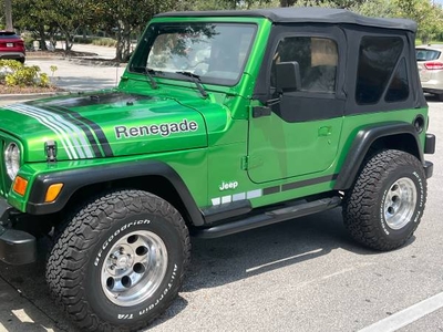 2001 Jeep Wrangler $13,000