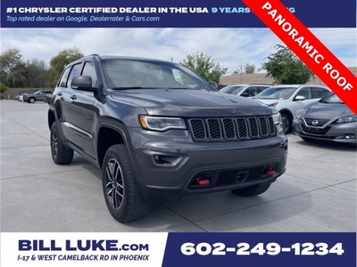 CERTIFIED PRE-OWNED 2021 JEEP GRAND CHEROKEE TRAILHAWK WITH NAVIGATION & 4WD