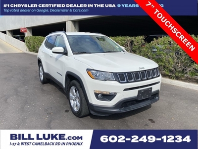 CERTIFIED PRE-OWNED 2019 JEEP COMPASS LATITUDE 4WD