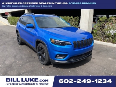CERTIFIED PRE-OWNED 2021 JEEP CHEROKEE ALTITUDE
