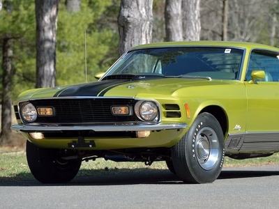 1970 Ford Mustang Mach 1 Fastback For Sale