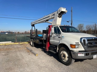 2005 Ford F750 Crane Truck For Sale