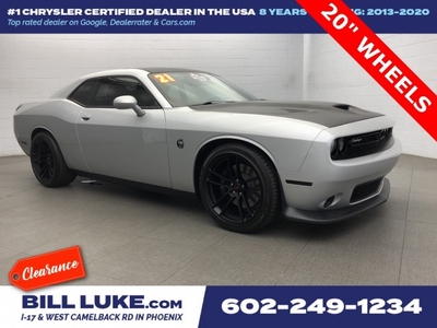CERTIFIED PRE-OWNED 2021 DODGE CHALLENGER R/T SCAT PACK