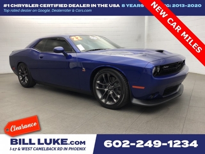 CERTIFIED PRE-OWNED 2022 DODGE CHALLENGER R/T SCAT PACK