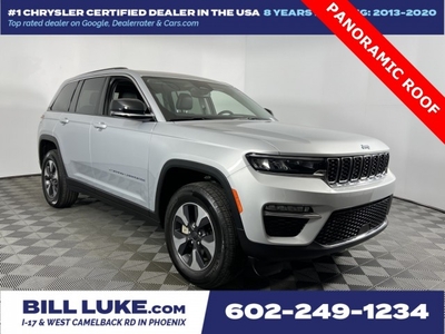 CERTIFIED PRE-OWNED 2022 JEEP GRAND CHEROKEE BASE 4XE WITH NAVIGATION & 4WD