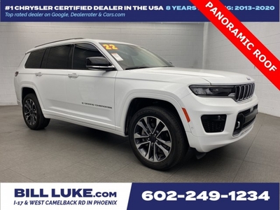 CERTIFIED PRE-OWNED 2022 JEEP GRAND CHEROKEE L OVERLAND