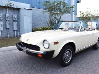 FOR SALE: 1978 Fiat 124 Spider $18,495 USD