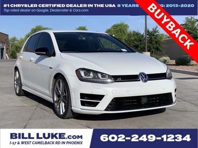 PRE-OWNED 2017 VOLKSWAGEN GOLF R DCC & NAVIGATION 4MOTION 4MOTION AWD
