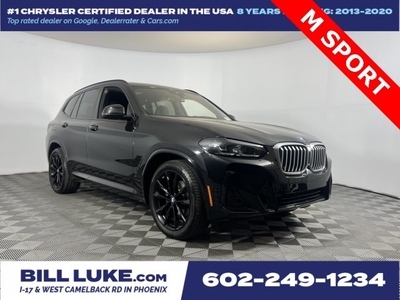 PRE-OWNED 2022 BMW X3 SDRIVE30I M SPORT