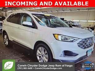 2020 Ford Edge White, 40K miles for sale in Fargo, North Dakota, North Dakota