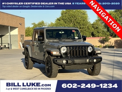 CERTIFIED PRE-OWNED 2022 JEEP GLADIATOR WILLYS 4WD