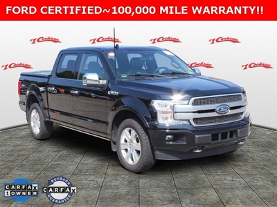 Certified Used 2018 Ford F-150 Platinum 4WD With Navigation
