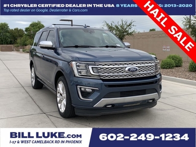 PRE-OWNED 2018 FORD EXPEDITION PLATINUM WITH NAVIGATION & 4WD