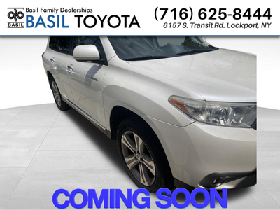Used 2013 Toyota Highlander Limited With Navigation & AWD