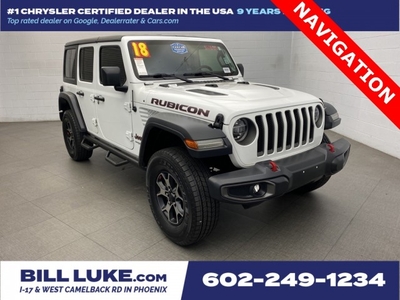 CERTIFIED PRE-OWNED 2018 JEEP WRANGLER