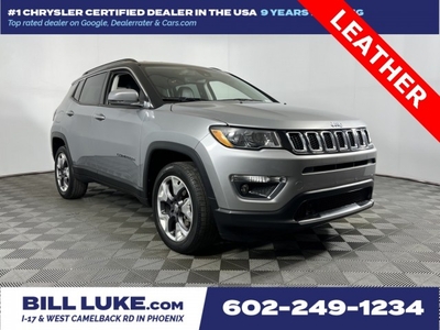 CERTIFIED PRE-OWNED 2021 JEEP COMPASS LIMITED 4WD