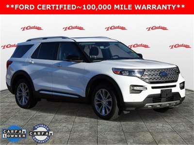 Certified Used 2021 Ford Explorer Limited 4WD With Navigation