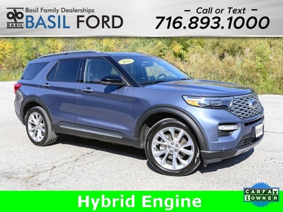 Used 2021 Ford Explorer Platinum With Navigation & 4WD