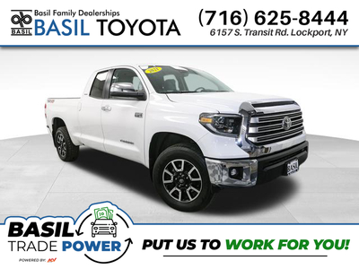 Used 2021 Toyota Tundra Limited With Navigation & 4WD