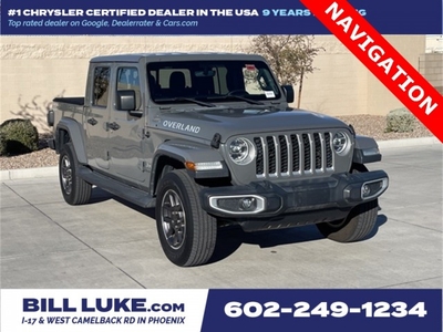 CERTIFIED PRE-OWNED 2020 JEEP GLADIATOR OVERLAND WITH NAVIGATION & 4WD