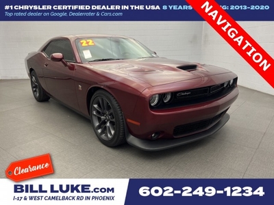 CERTIFIED PRE-OWNED 2022 DODGE CHALLENGER R/T SCAT PACK