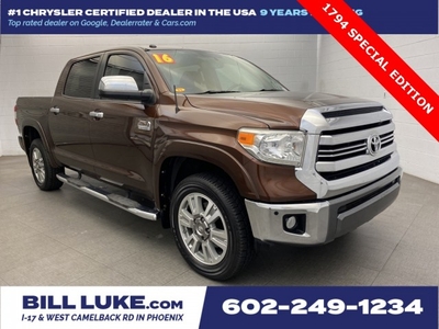 PRE-OWNED 2016 TOYOTA TUNDRA 1794 WITH NAVIGATION & 4WD