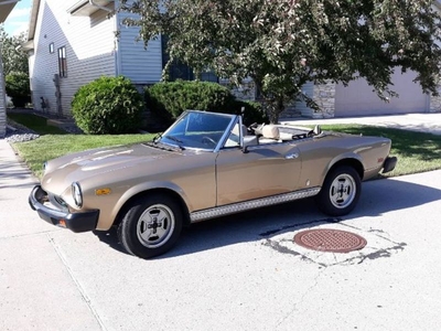 FOR SALE: 1980 Fiat 2000 Spider $12,995 USD