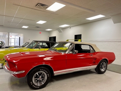 1967 Ford Mustang New Paint And Convertible Top-Nice Car